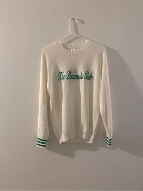 Women’s White The Bubble Sweater-L